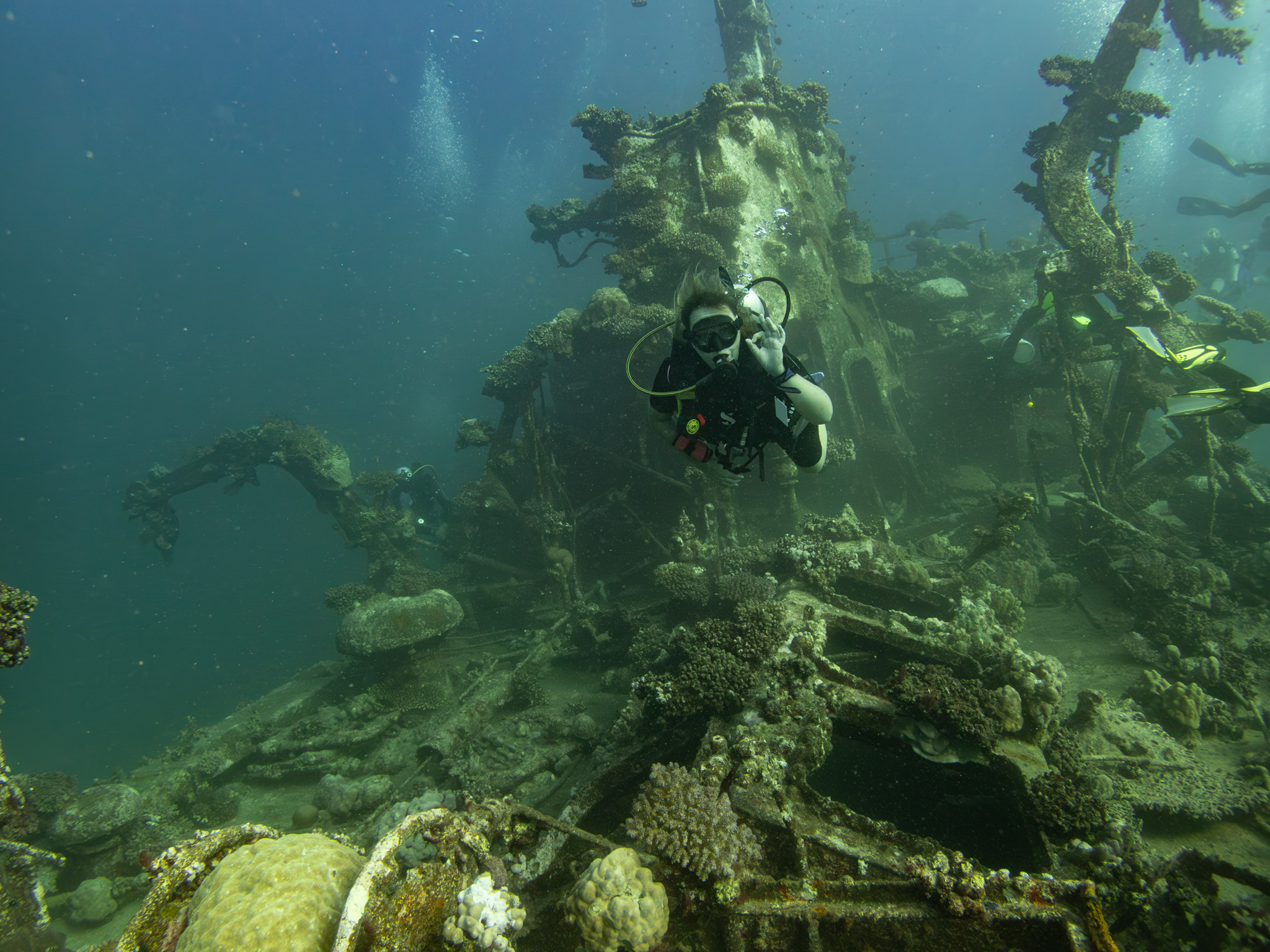 Wreck diver